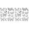 RoomMates Color Your Own Butterflies Peel & Stick Wall Decals